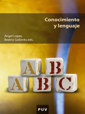 cover image of Conocimiento y lenguaje